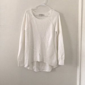 White Loft crew neck sweater